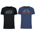 Lot de 2 t-shirt de travail BOSSEUR Evo Noir - 12232-006