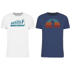 Lot de 2 t-shirt de travail BOSSEUR Evo Blanc - 12235-003