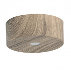 Plafonnier marron techno 1 ampoule 6 cm