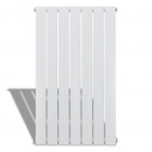 Radiateur chauffage panneau blanc hauteur 90 cm largeur 54,2 cm ep. 15 cm pratique design moderne et élégant helloshop26 3902018
