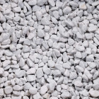 Galet marbre blanc carrare 15-25 mm - pack de 14m² (50 sacs de 20kg - 1000kg)