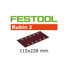Abrasifs FESTOOL STF 115X228 P150 RU2 - Boite de 10 - 499043