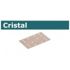 Lot de 10 abrasifs stickfix 80x133mm pour peintures, vernis et mastics STF 80x133 P120 CR/10 FESTOOL 494056