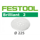Abrasifs FESTOOL STF D225/8 P240 BR2 - Boite de 25 - 495932