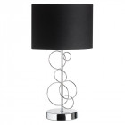Lampe finchley, chrome, avec abat-jour