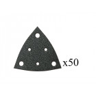 Jeu de 50 triangles abrasifs perforés Grain 240 FEIN 63717116016