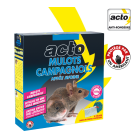 Acto mulots-campagnols appât avoine - 6 x 25 grs - sachets-doses contre mulots et campagnols