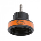 Adaptateur baïonnette n°6, m50 x 2,5, orange, creux