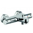 Mitigeur de bain douche thermostatique serie genf, sydney protection eau chaude 38° dimensions 78x283x188 mm