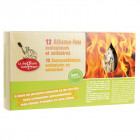 Allume-feu rapide et écologique - lot de 12