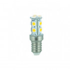 Ampoule led e14 12v/24v 2,5 watt (eq. 20 watt) 13 leds - couleur - blanc froid 6500°k