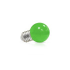 Ampoule led e27 couleur bulb g45 1w vert