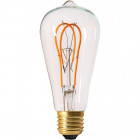 Ampoule led e27 twisted & loop st64 5 watt (eq. 25 watt) - finition - smoky