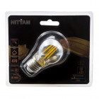 Filament ambrée sphérique 4w culot e27