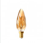 Ampoule led filament E14 4 watt Dimmable (eq. 30 watt) - Finition - Ambré