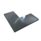 Angle Couvertine Aluminium - Couleur et largeur au choix