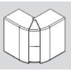 Angle extérieur variable pour Plinthe Electrique Appareillable PVC 65 x 130 mm