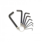 Anneau de 8 clefs allen 1,5-6 mm