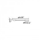 Aplique murale blanche boken