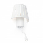 Aplique murale blanche mix 1 ampoule