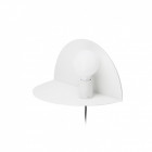 Aplique murale blanche nit 1 ampoule
