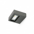 Aplique murale de jardin gris foncé taima 1 ampoule