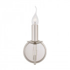 Applique 1 ampoule stanford, nickel
