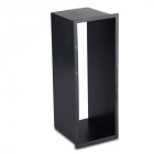 Applique 3000k micenas line, aluminium et verre, gris