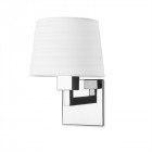 Applique bali, chrome, sans  abat jour