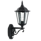 Applique burford avec détecteur, noir