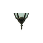 Applique d'extérieur noire street 1 ampoule 26 cm