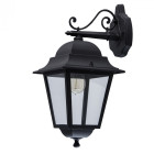 Applique d'extérieur noire street 1 ampoule 27 cm