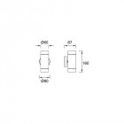 Applique de jardin jumbo led 40 ampoules