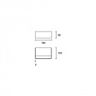 Applique décorative toppi led 12 ampoules