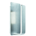 Applique led wall, en polycarbonate argent