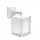 Applique mark, aluminium et polycarbonate, blanc