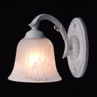 Applique murale blanche classic 1 ampoule 35 cm