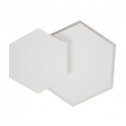 Applique murale blanche techno   4.3 cm
