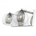 Applique murale chrome liverpool 2 lumières