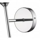 Applique murale chrome warwick 1 lumières