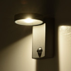 Applique murale grise street 1 ampoule 15 cm