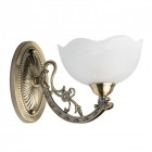 Applique murale laiton classic 1 ampoule 18 cm