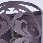 Applique murale marron country 1 ampoule 9 cm