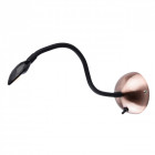 Applique murale noire megapolis 1 ampoule 41 cm