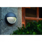 Applique radius, ronde, graphite