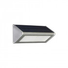 Applique solaire  à détecteur de mouvement et crépusculaire - 1000 lumens -  blanc neutre en aluminium -  bf light