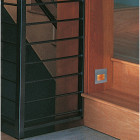 Applique wall & step, acier satiné