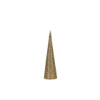 Arbre de noël en cône edm - doré - 50 cm - 72288