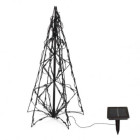 Sapin lumineux solaire à led koopman blanc Sapin lumineux solaire à led koopman blanc