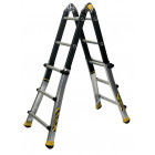Echelle articulee telescopique 3.85 m, CENT410843